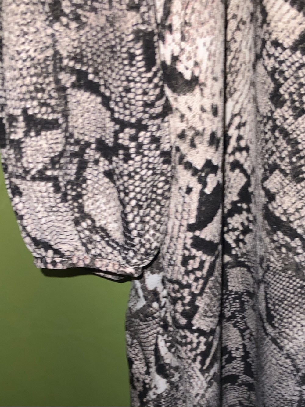 Dex Snake Print Long Sleeve Women’s Dress - Picture 5 of 8